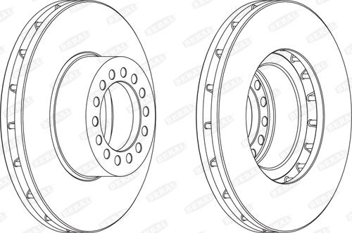 Beral BCR319A - Тормозной диск avtokuzovplus.com.ua