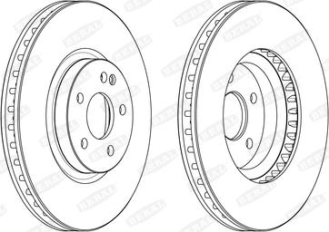 Beral BCR379A - Тормозной диск avtokuzovplus.com.ua