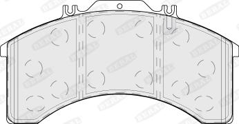 Beral BCV29011T - Гальмівні колодки, дискові гальма autocars.com.ua