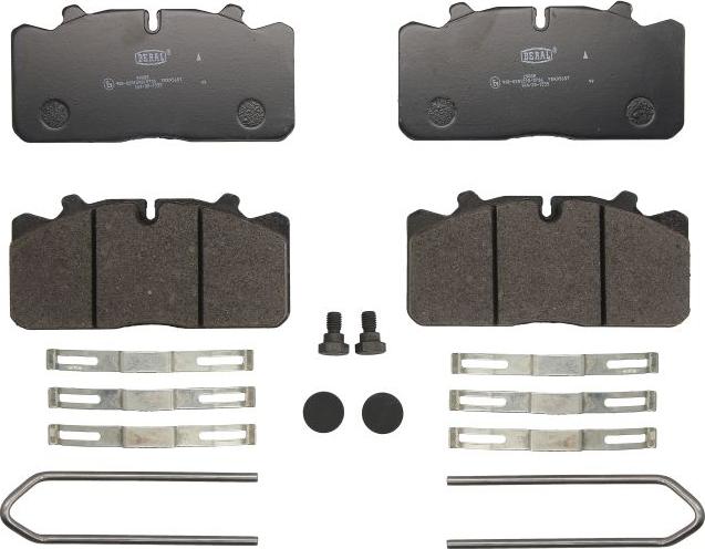 Beral BCV29088TK - Гальмівні колодки, дискові гальма autocars.com.ua