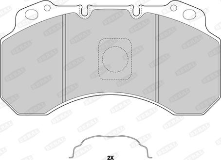 Beral BCV29099TK - Тормозные колодки, дисковые, комплект avtokuzovplus.com.ua