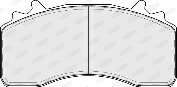 Beral BCV29223T - Гальмівні колодки, дискові гальма autocars.com.ua