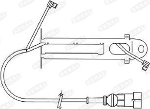 Beral UAI126 - Сигналізатор, знос гальмівних колодок autocars.com.ua
