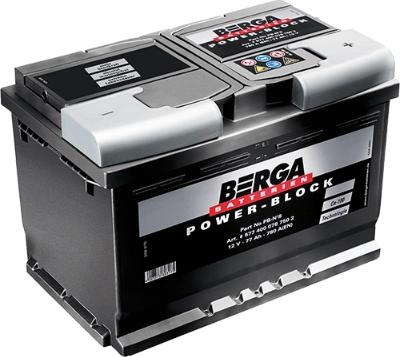 BERGA 6004020837502 - Стартерная аккумуляторная батарея, АКБ autodnr.net
