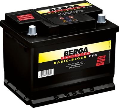 BERGA 5605000647902 - Стартерна акумуляторна батарея, АКБ autocars.com.ua