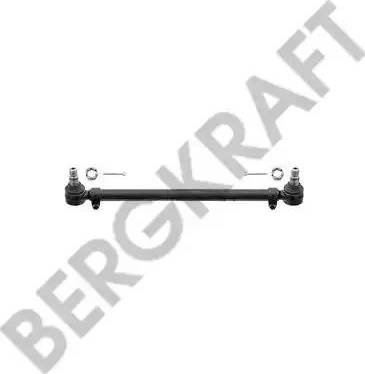 BergKraft BK2932421SP - Поперечна рульова тяга autocars.com.ua