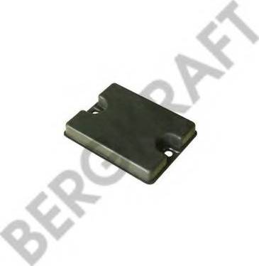 BergKraft BK2940821SP - Запекла прокладка, листова ресора autocars.com.ua