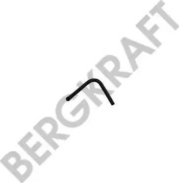 BergKraft BK2955721SP - Шланг радиатора avtokuzovplus.com.ua