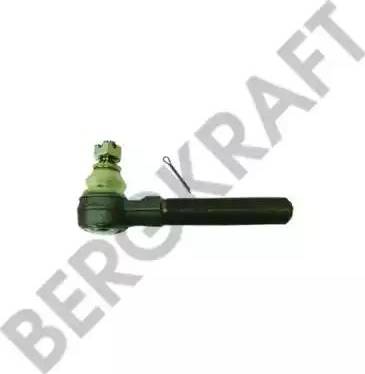 BergKraft BK2967121SP - Наконечник рульової тяги, кульовий шарнір autocars.com.ua