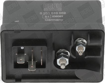 BERU GR059 - Реле, система розжарювання autocars.com.ua