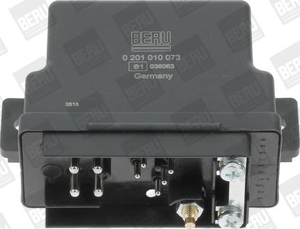 BERU GR073-B - Реле, система розжарювання autocars.com.ua
