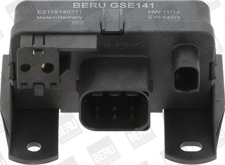 BERU GSE141 - Блок управління, реле, система розжарювання autocars.com.ua