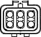 BorgWarner (BERU) LE601 - Вентилятор, охлаждение двигателя avtokuzovplus.com.ua