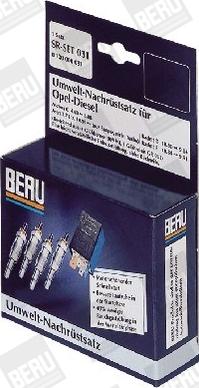 BERU SR031 - Комплект дооснащення, установка швидкого розжарювання autocars.com.ua