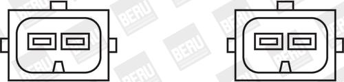 BERU ZS127 - Котушка запалювання autocars.com.ua