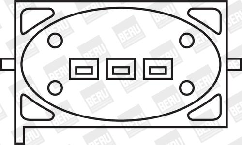 BERU ZS239 - Котушка запалювання autocars.com.ua