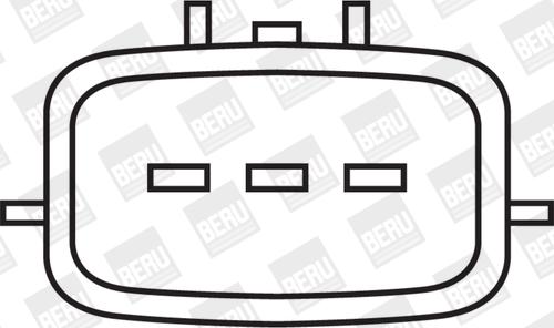 BERU ZSE020 - Котушка запалювання autocars.com.ua