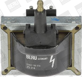 BERU ZS316 - Котушка запалювання autocars.com.ua