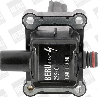 BERU ZS340 - Котушка запалювання autocars.com.ua