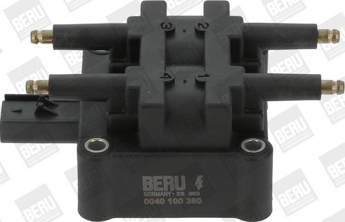 BERU ZS380 - Котушка запалювання autocars.com.ua