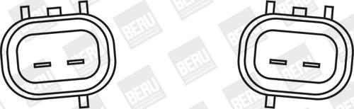 BERU ZSE038 - Котушка запалювання autocars.com.ua