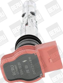 BERU ZSE051 - Котушка запалювання autocars.com.ua