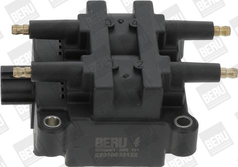 BERU ZSE191 - Котушка запалювання autocars.com.ua