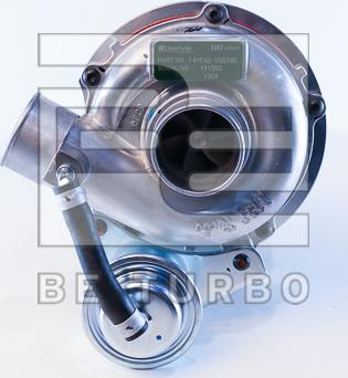 BE TURBO 129495 - Компресор, наддув autocars.com.ua