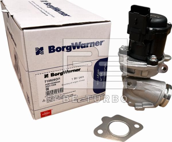 BE TURBO 310106 - Клапан, управління рециркуляція ОГ autocars.com.ua