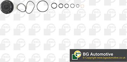 BGA CK1503 - Комплект прокладок, блок-картер двигуна autocars.com.ua