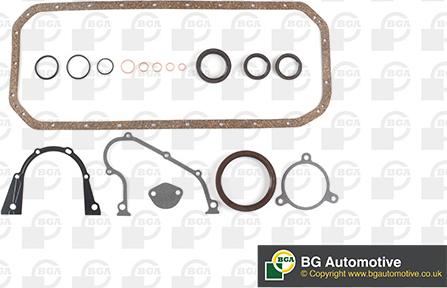 BGA CK6349 - Комплект прокладок, блок-картер двигуна autocars.com.ua