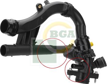 BGA CT5682 - Термостат, охолоджуюча рідина autocars.com.ua