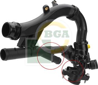 BGA CT5683 - Термостат, охолоджуюча рідина autocars.com.ua