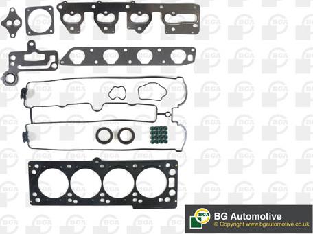 BGA HK0750 - Комплект прокладок, головка циліндра autocars.com.ua