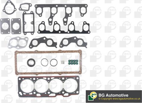 BGA HK4350 - Комплект прокладок, головка циліндра autocars.com.ua