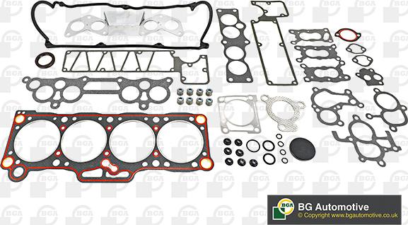 BGA HK5538 - Комплект прокладок, головка циліндра autocars.com.ua