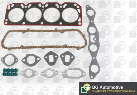 BGA HK6350 - Комплект прокладок, головка циліндра autocars.com.ua