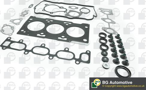 BGA HK6796 - Комплект прокладок, головка циліндра autocars.com.ua