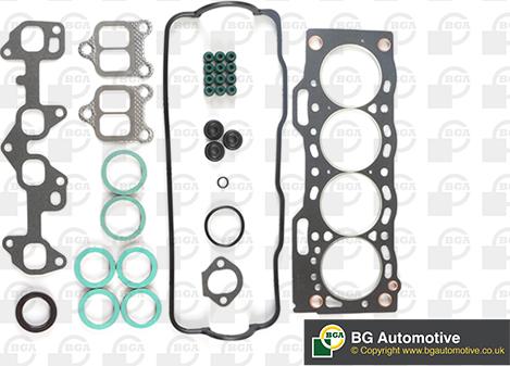 BGA HK8382 - Комплект прокладок, головка циліндра autocars.com.ua