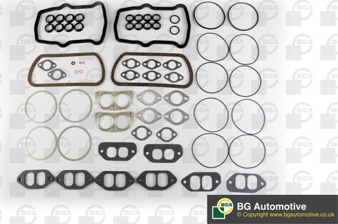 BGA HK9606 - Комплект прокладок, головка циліндра autocars.com.ua