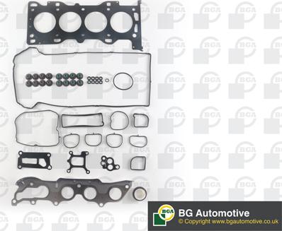 BGA HK9701 - Комплект прокладок, головка циліндра autocars.com.ua