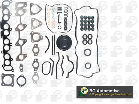 BGA HN4320 - Комплект прокладок, головка цилиндра autodnr.net