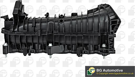 BGA MG09015 - Впускная труба, підведення повітря autocars.com.ua