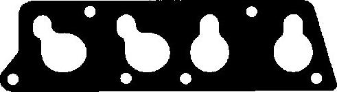 BGA MG7522 - Прокладка, впускний колектор autocars.com.ua