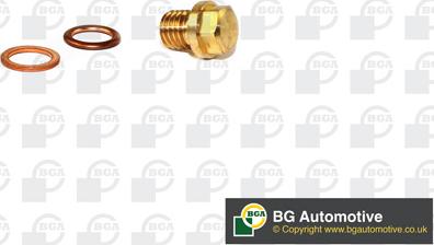 BGA PK2306 - Резьбовая пробка, масляний піддон autocars.com.ua