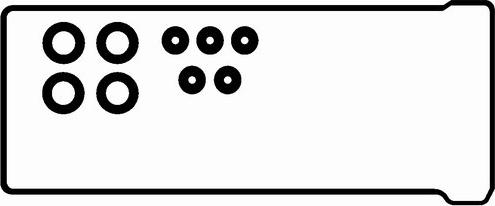 BGA RK4349 - Комплект прокладок, кришка головки циліндра autocars.com.ua