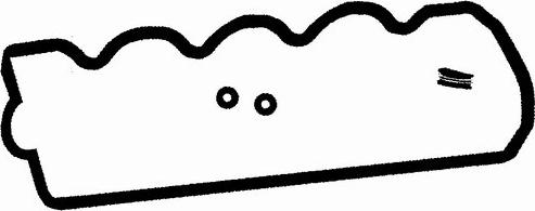 BGA RK5371 - Комплект прокладок, кришка головки циліндра autocars.com.ua