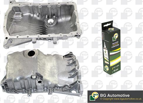 BGA SP0104 - Масляний піддон autocars.com.ua
