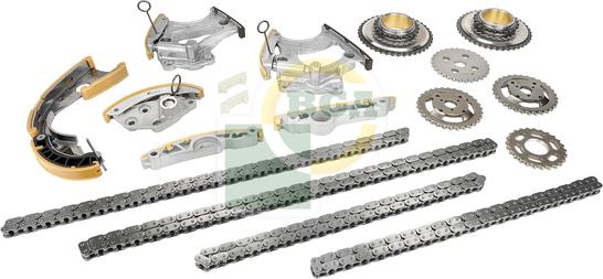 BGA TC0117FK - Комплект ланцюга приводу распредвала autocars.com.ua