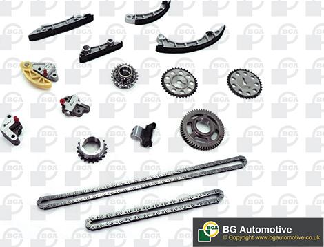 BGA TC9163FK - Комплект ланцюга приводу распредвала autocars.com.ua